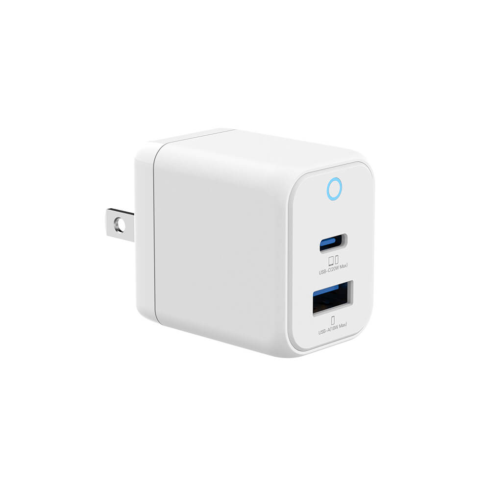 2-Port 20W GaN Wall Charger
