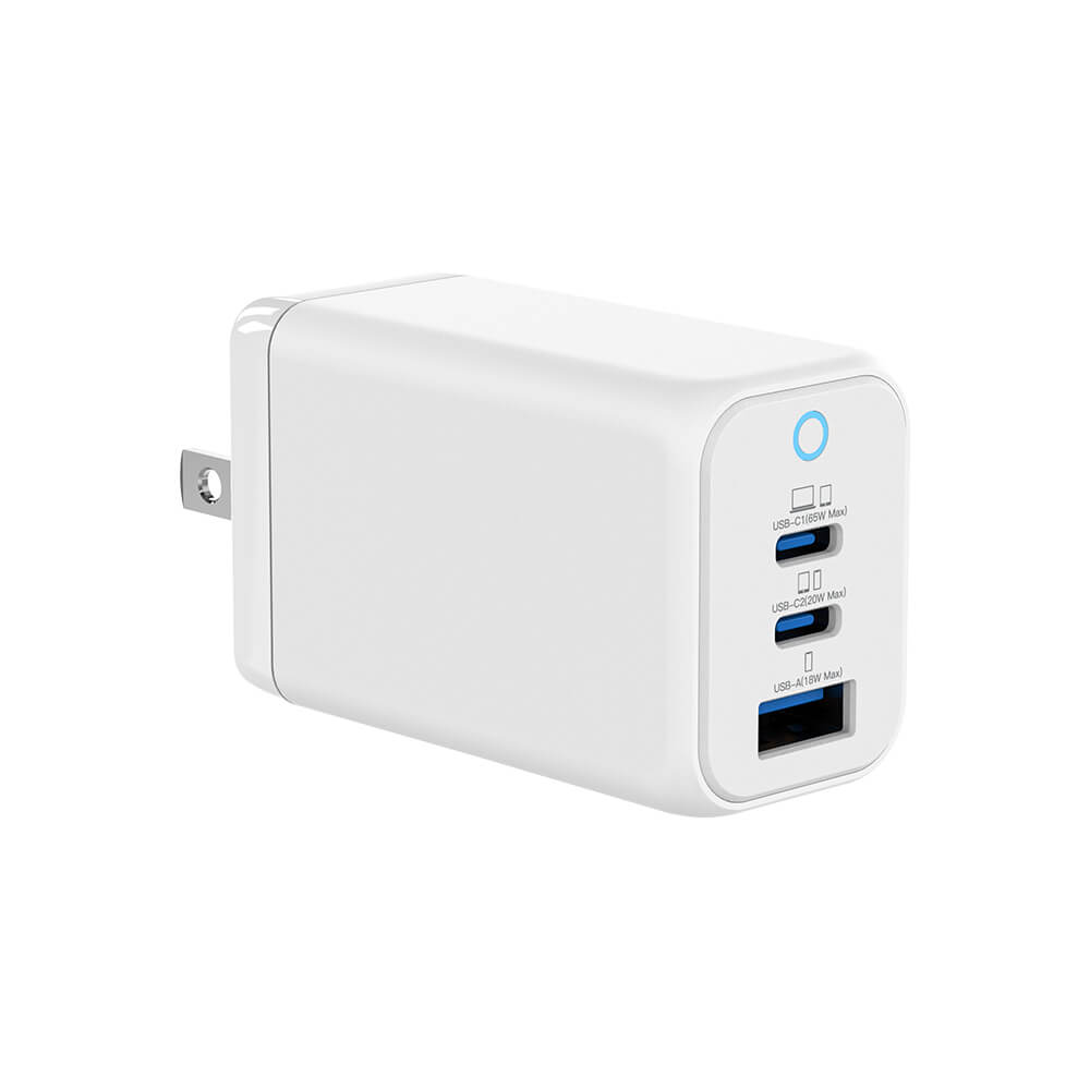 3-Port 65W GaN Wall Charger