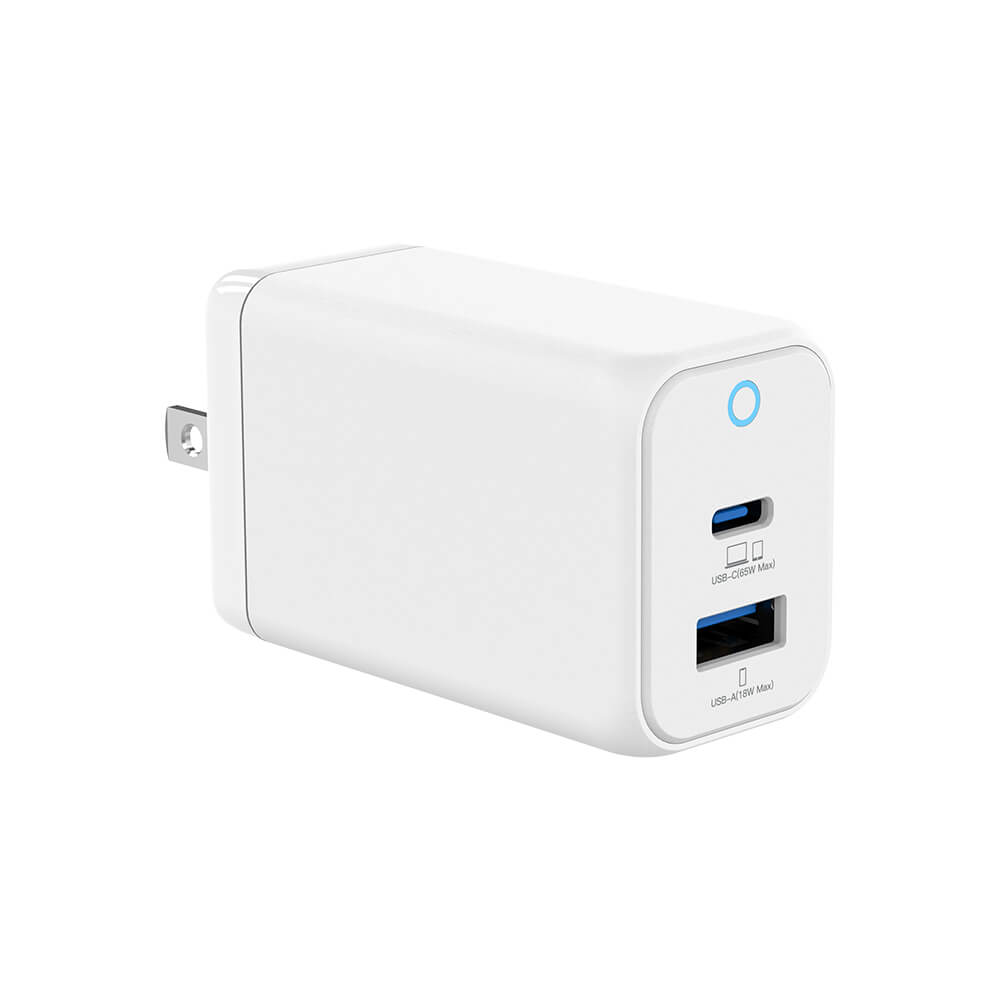2-Port 65W GaN Wall Charger