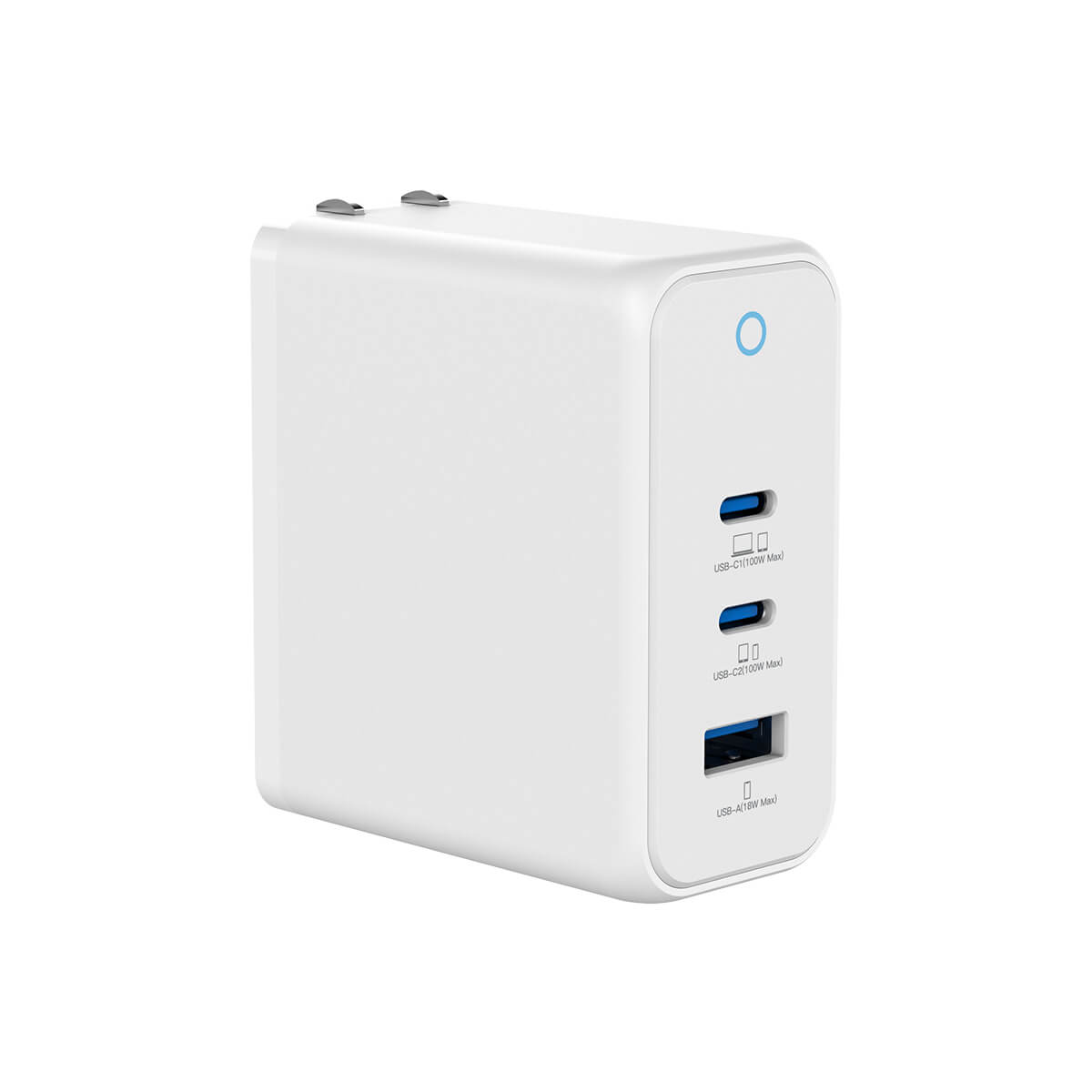 3-Port 100W GaN Wall Charger