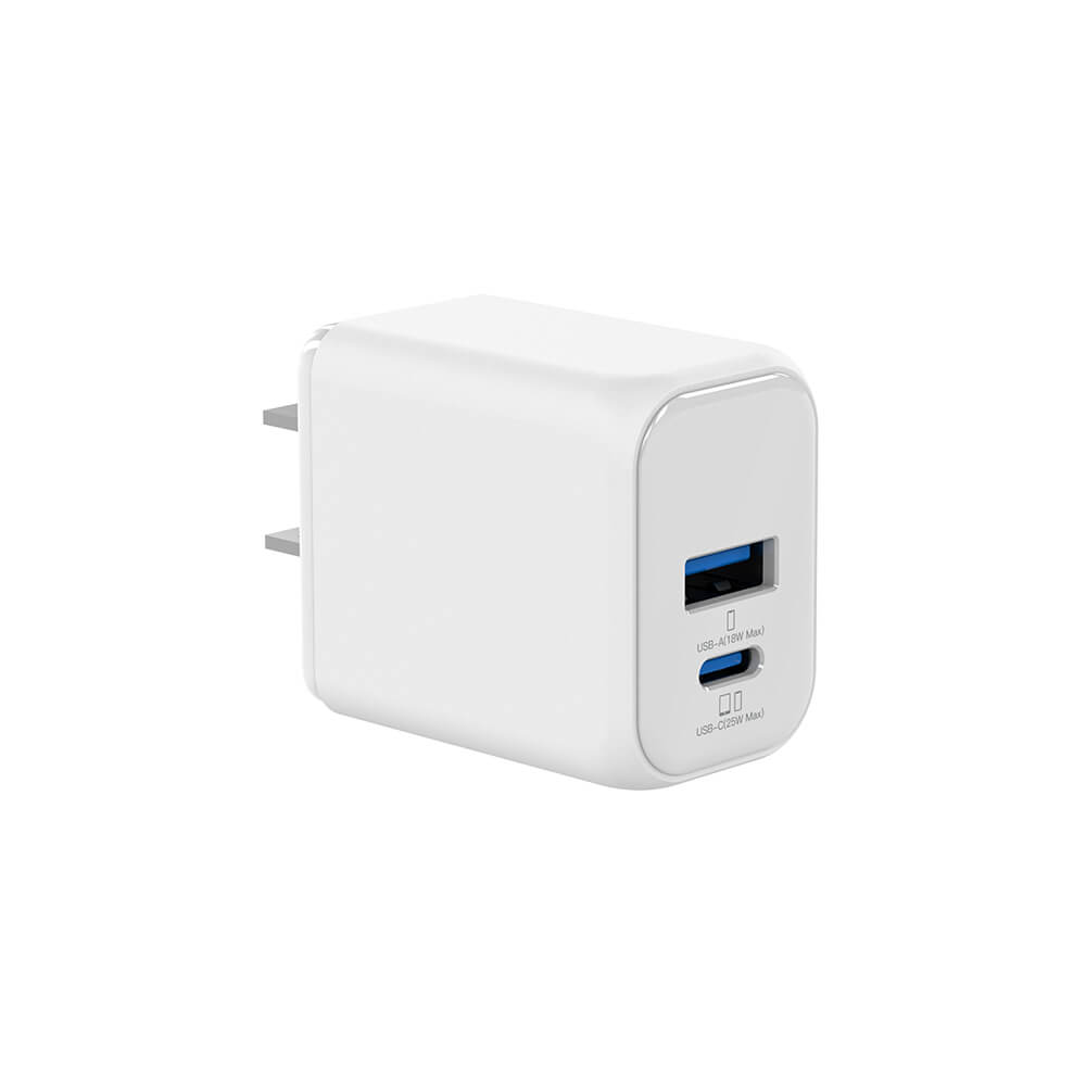 2-Port 25W GaN Wall Charger