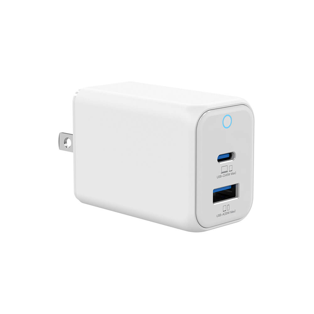 2-Port 45W GaN Wall Charger